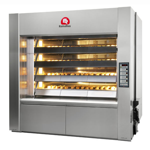 HORNO DE PISO DE TUBOS ANULARES RAMALHOS LINEA  ANULAR 24MTS. 4 PISOS 16 BOCAS