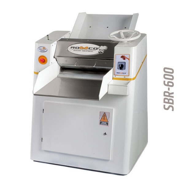 SOBADORA DE MASAS PROFESIONAL ROMCO SBR-600 LINEA HEAVY DUTY "R"