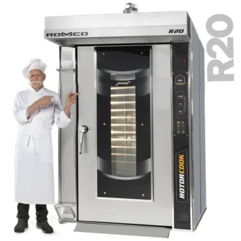 HORNO DE CARRO ROTATORIO ROMCO MODELO R20 PETROLEO
