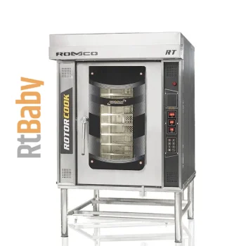 HORNO DE CARRO ROTATORIO ROMCO MODELO RT BABY ELECTRICO