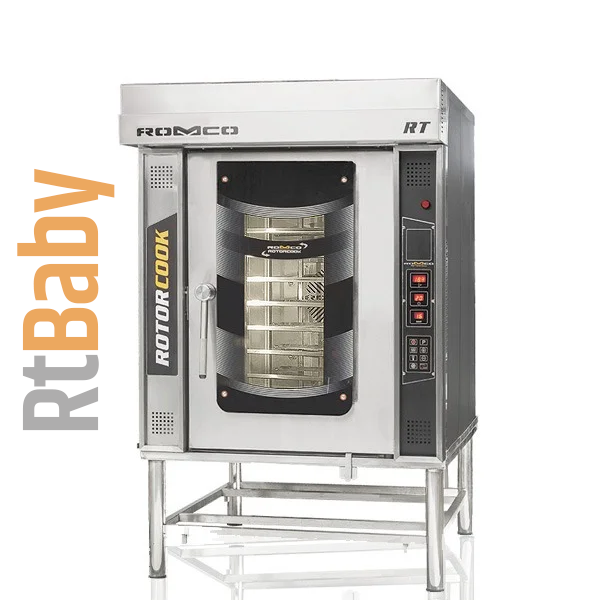 HORNO DE CARRO ROTATORIO ROMCO MODELO RT BABY PETROLEO - Imagen 2