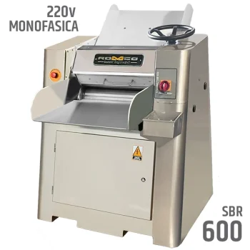 SOBADORA DE MASAS PROFESIONAL MONOFASICA / ROMCO SBR-600 / 220V / HEAVY DUTY TITANIUM 5,0HP